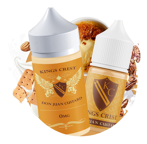 Don Juan Custard | Kings Crest e-liquids
