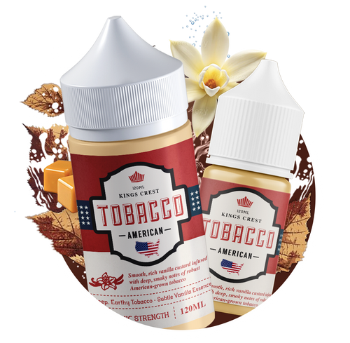 American Tobacco | Kings Crest e-liquids