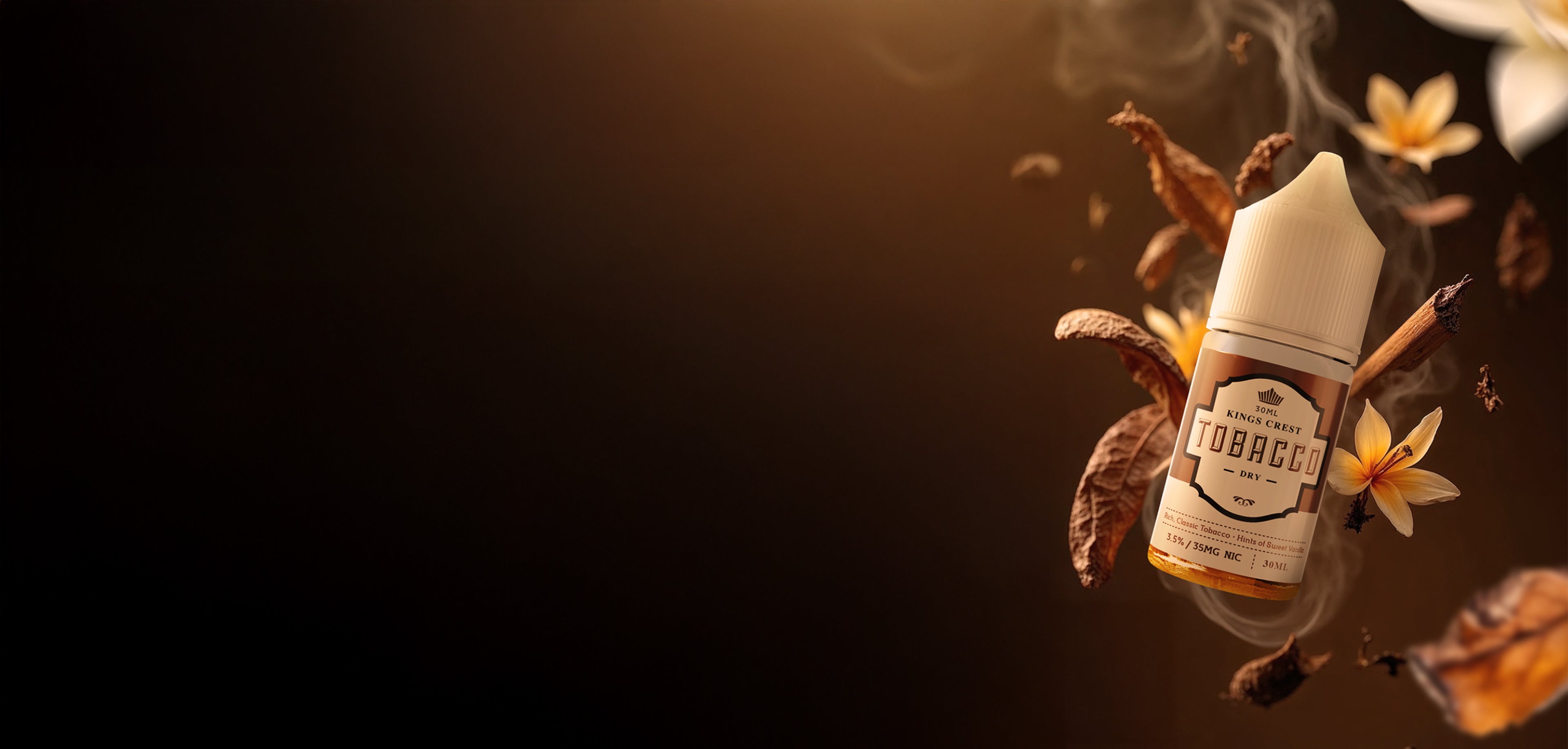 Tobacco Dry E-Liquid | Kings Crest Premium Vape Juice