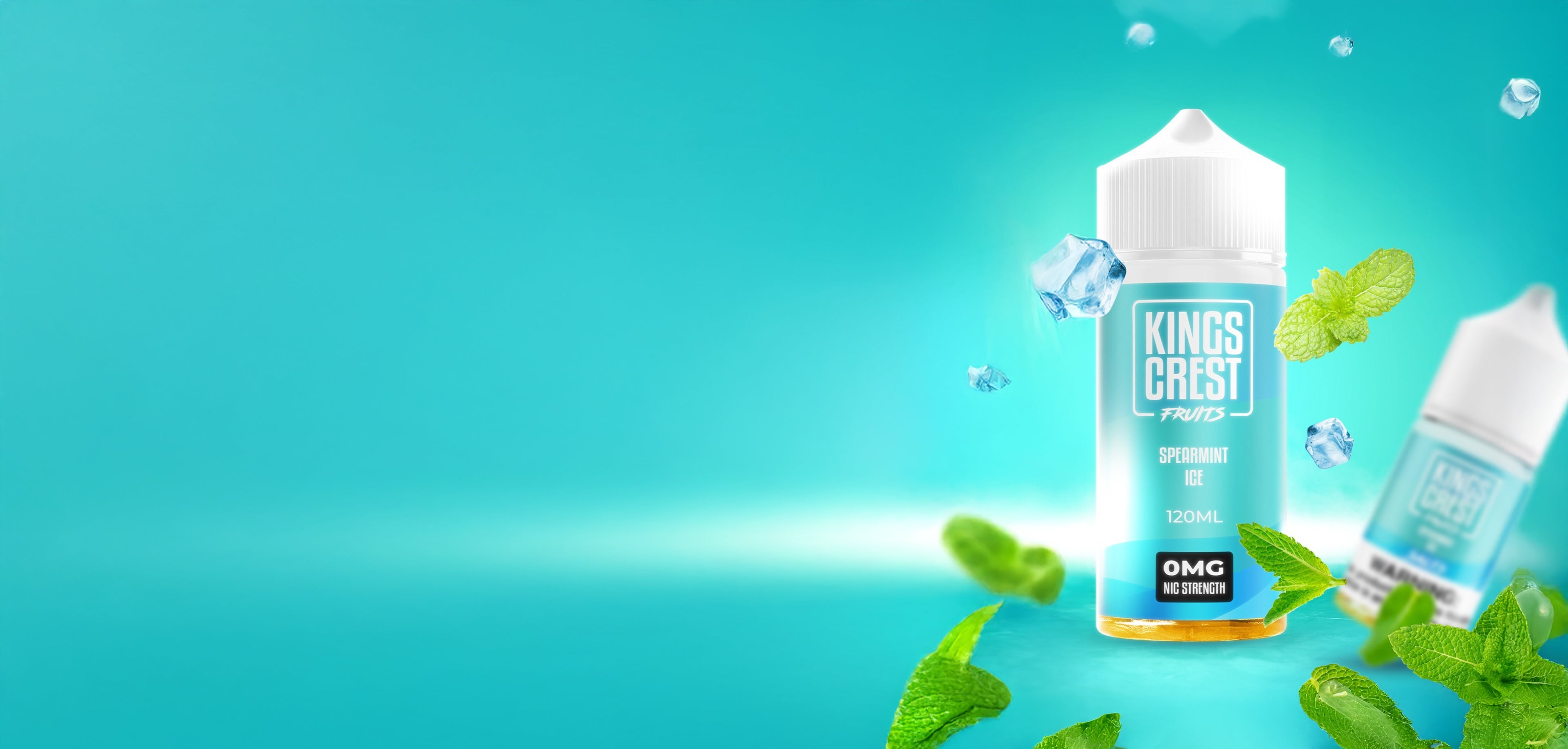 Spearmint Ice – cool crisp spearmint with a clean refreshing minty inhale and frosty exhale