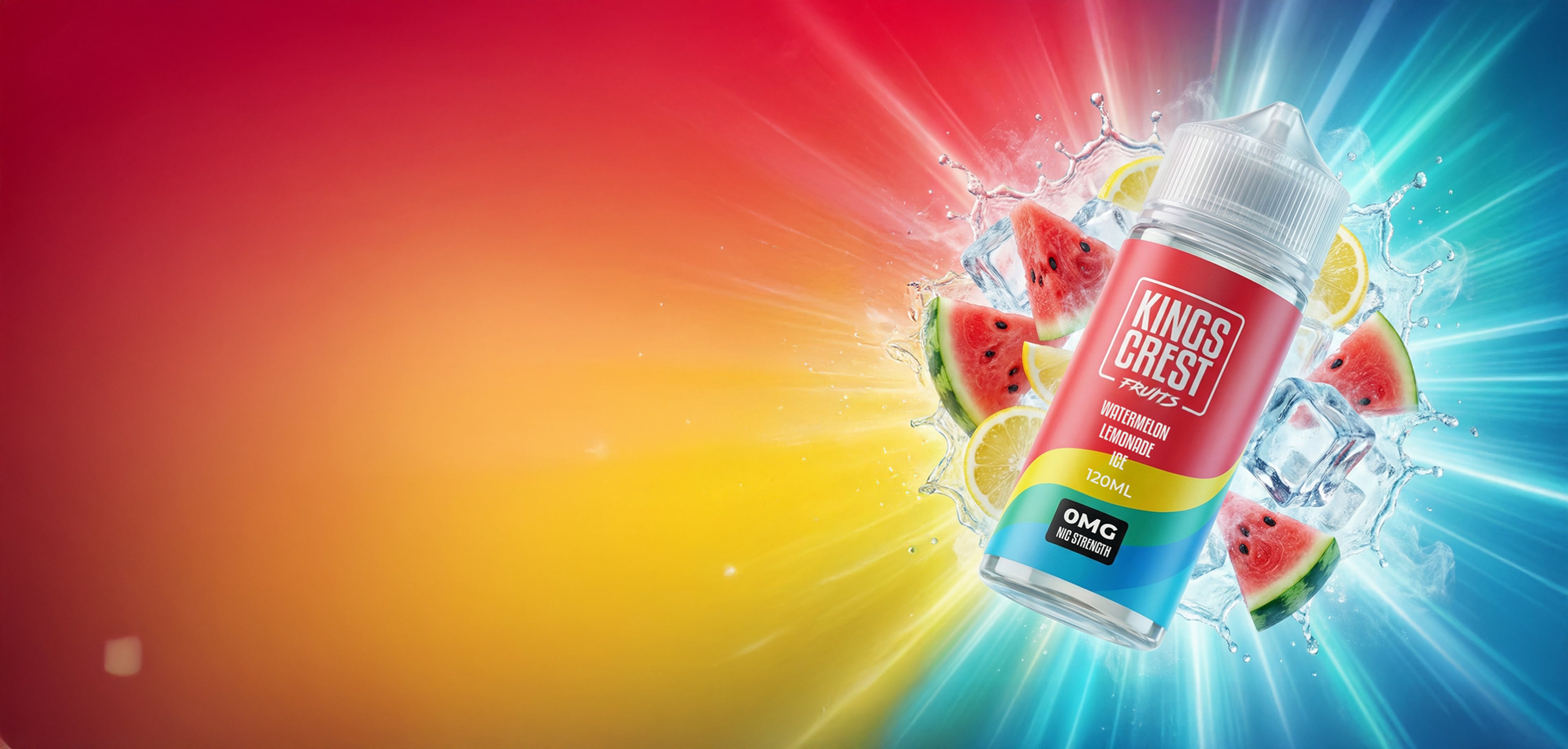 Watermelon Lemonade Ice – juicy watermelon and tart lemonade with a crisp icy menthol finish