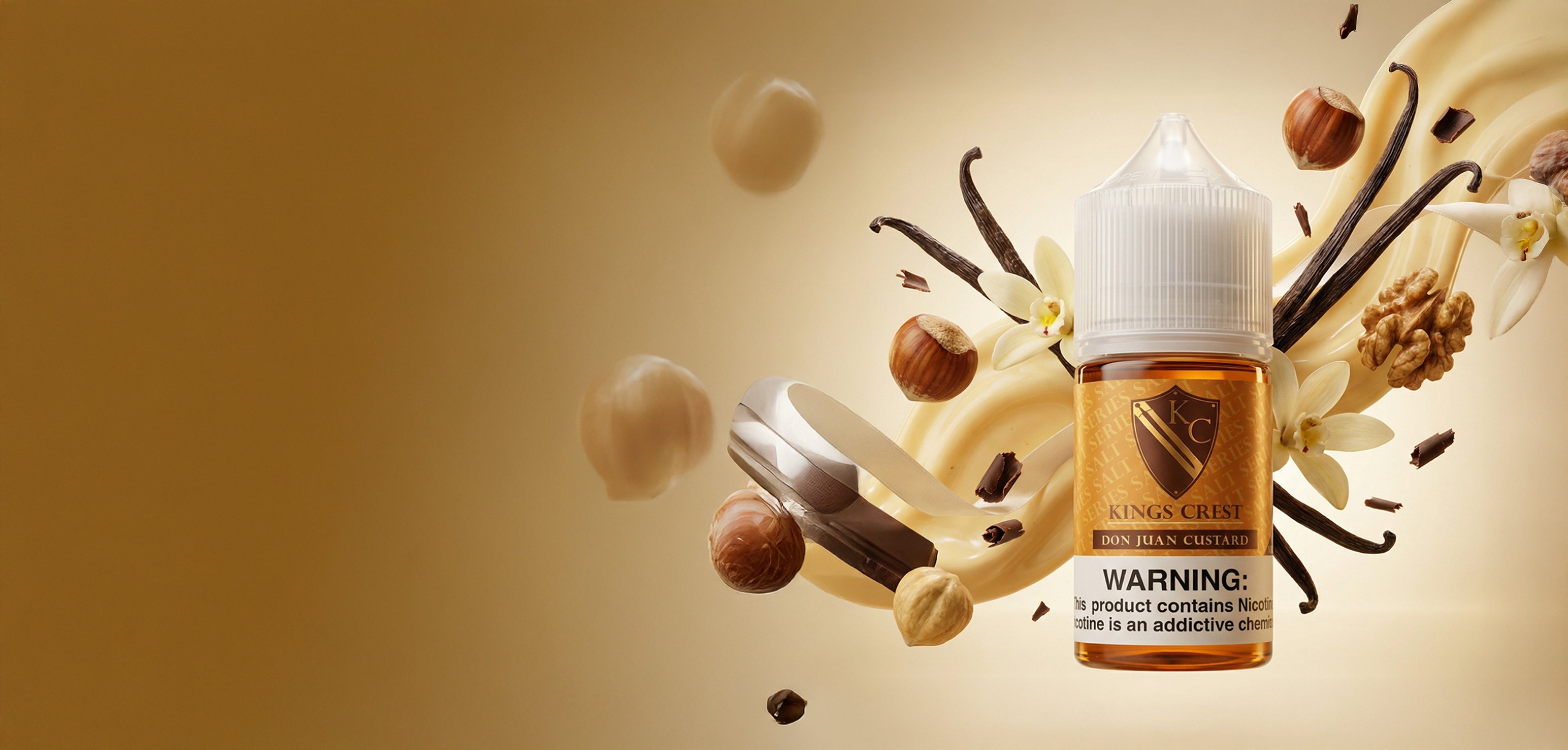 Don Juan Custard – rich buttery custard with pecan pie, vanilla and caramel dessert notes
