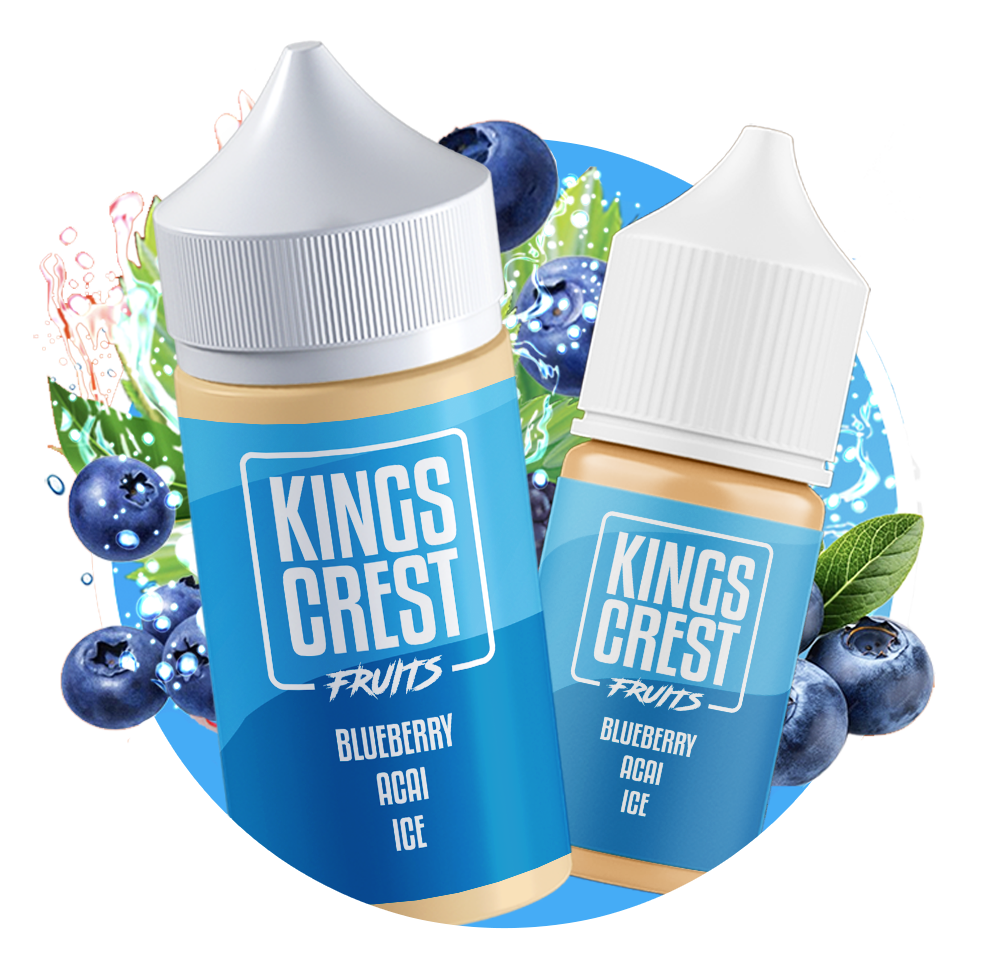 Blueberry Acai Ice | E-liquid Kinks Crest