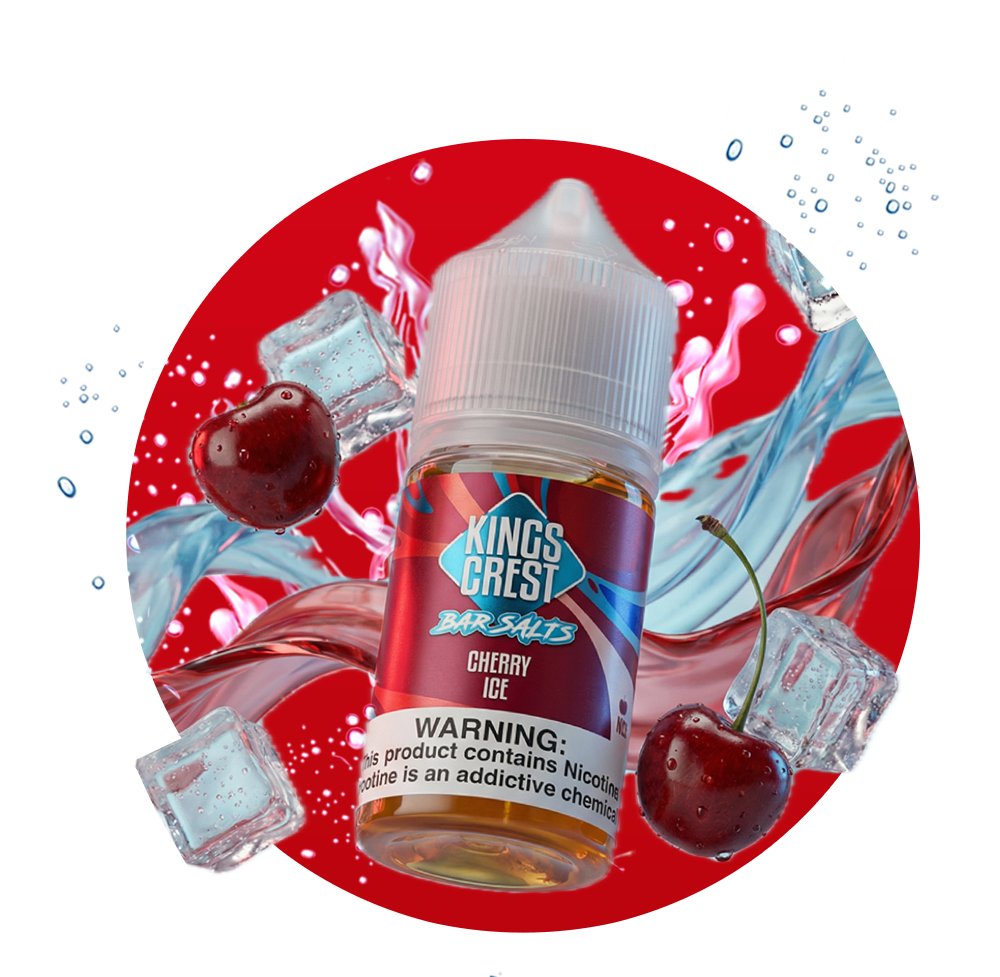 Cherry Ice Bar Salts | E-liquid Kinks Crest