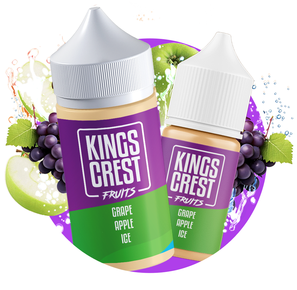 Grape Apple Ice | E-liquid Kinks Crest