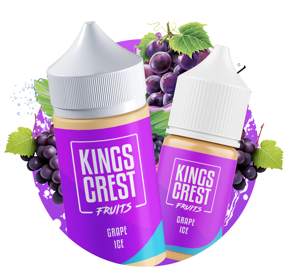 Grape Ice | E-liquid Kinks Crest
