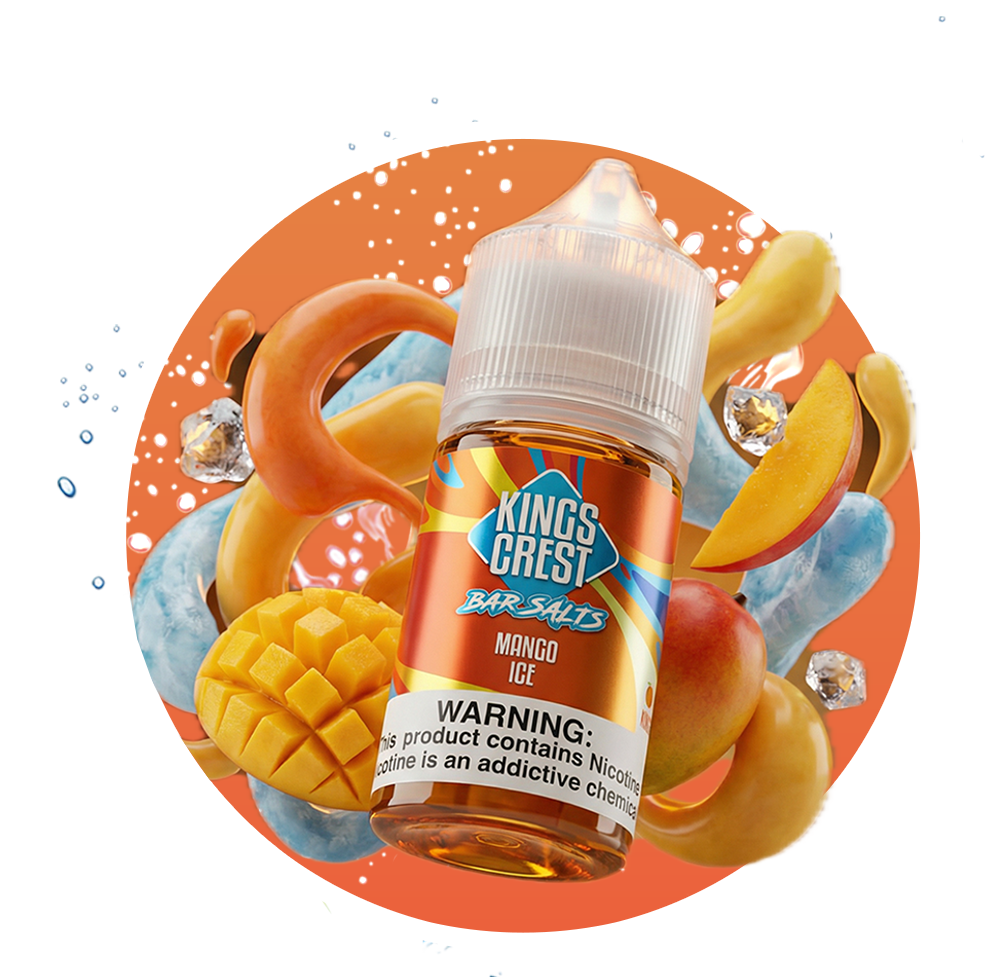 Mango Ice Bar Salts | E-liquid Kinks Crest