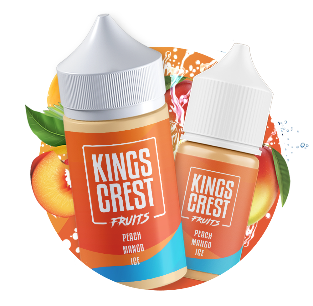 Peach Mango Ice | E-liquid Kinks Crest