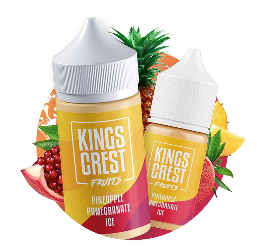Pineapple Pomegranate Ice | E-liquid Kinks Crest