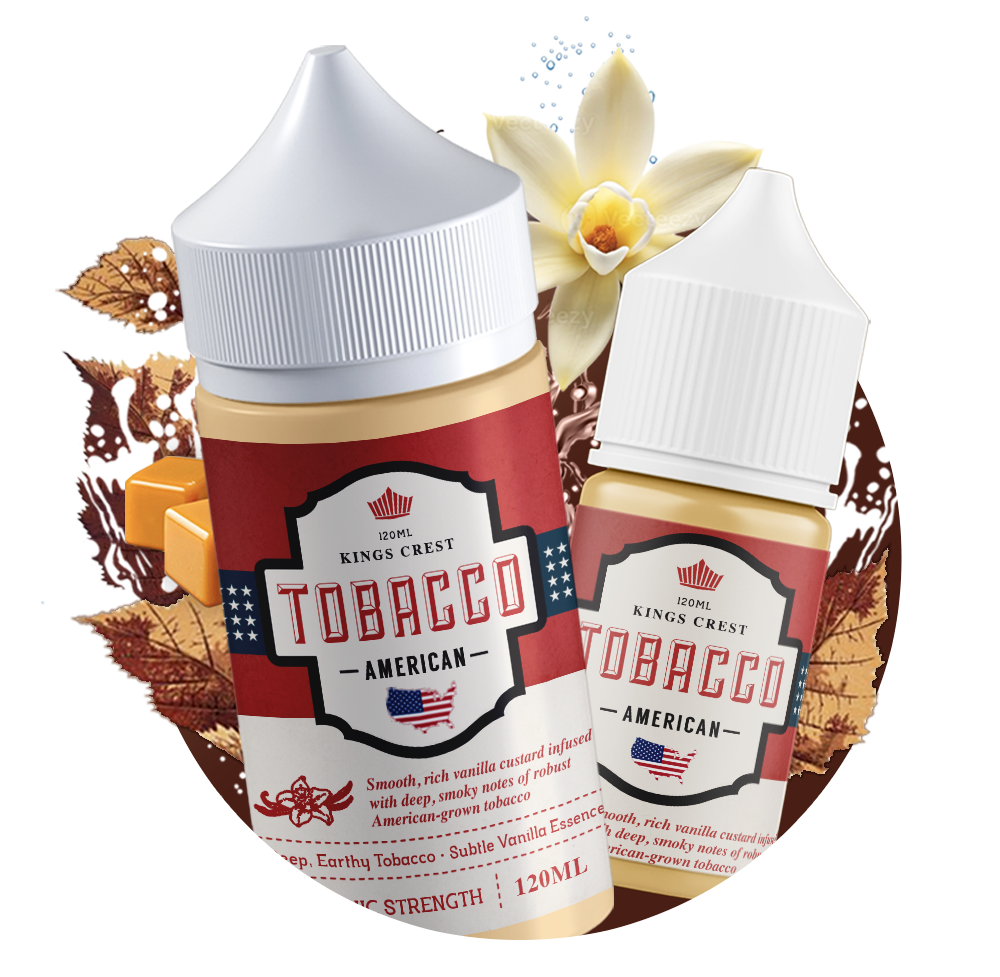 American Tobacco | E-liquid Kinks Crest
