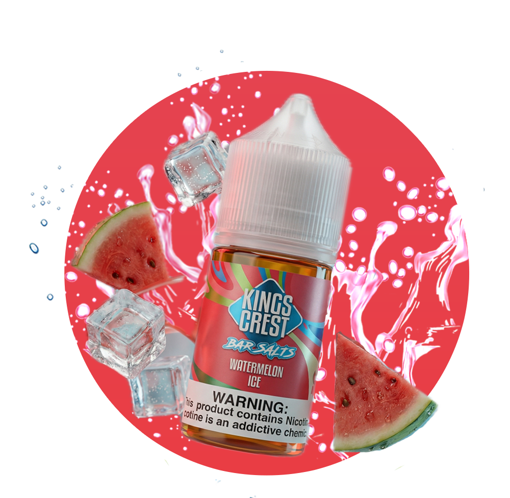 Watermelon Ice Bar Salts | E-liquid Kinks Crest