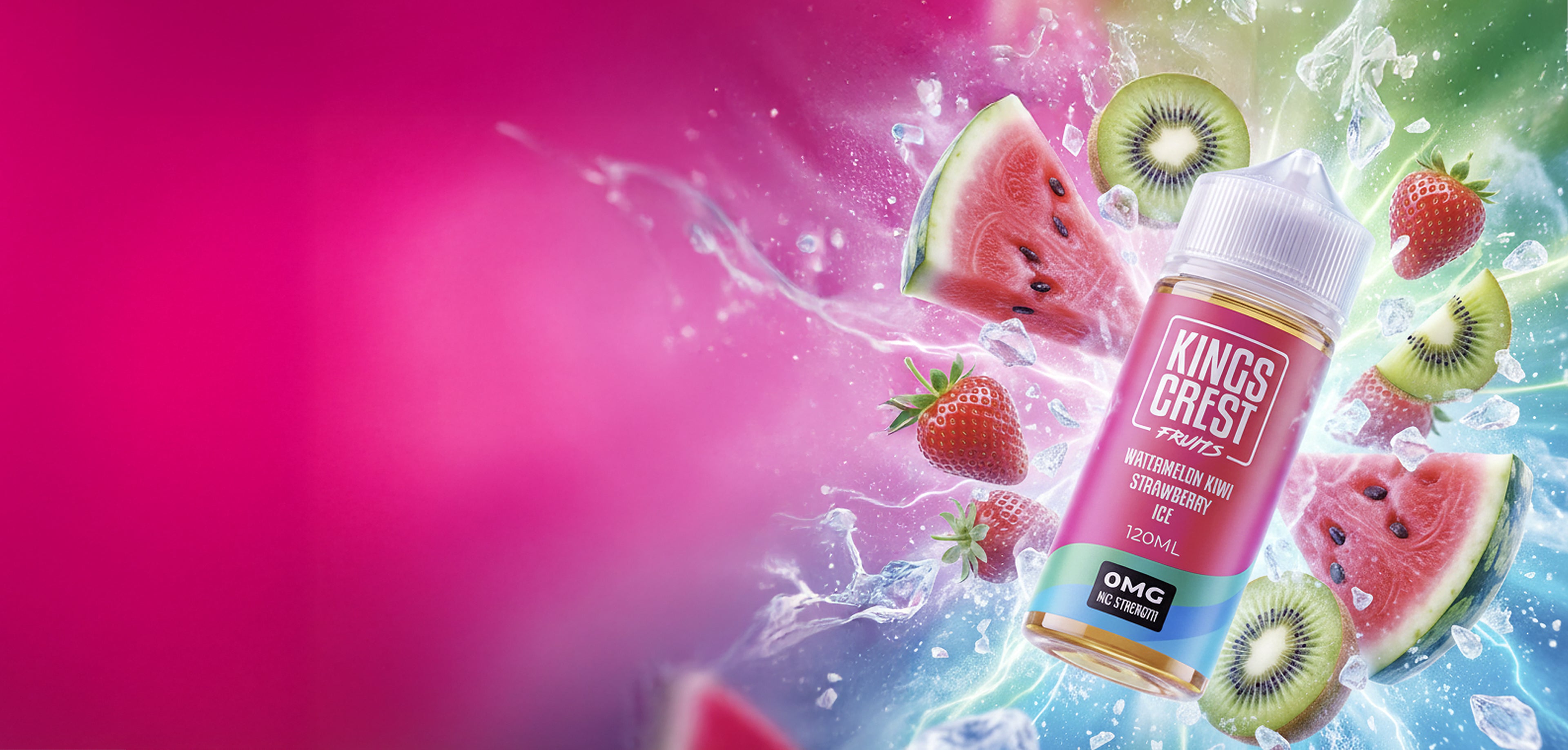 Watermelon Kiwi Strawberry Ice